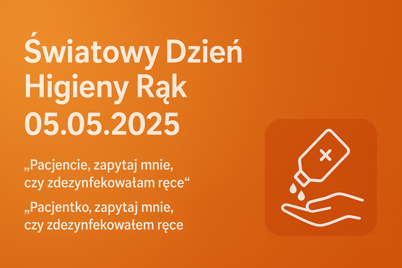 Światowy Dzień Higieny Rąk