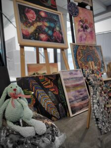 prace wykonane przez pacjentów z Centrum Zdrowia Psychicznego