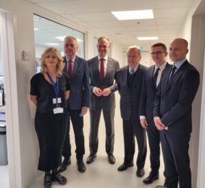 OBECNI NA OTWARCIU ZAKŁADU PATOMORFOLOGII