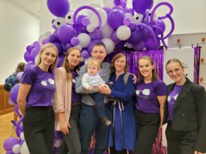 Wcześniak Filip wraz z rodzicami