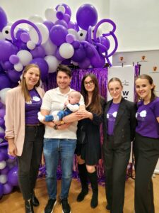 Wcześniak CSK Aleksander z rodzicami