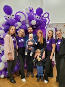 Wcześniak CSK Michałek z rodzicami i bratem 