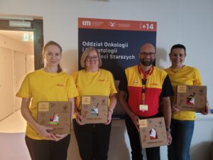 WOLONTARIUSZE FIRMY DHL EXPRESS