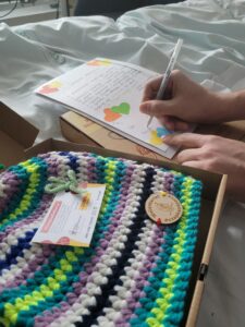 PODPISANIE PRZEZ PACJENTA LISTU Z PODZIĘKOWANIEM