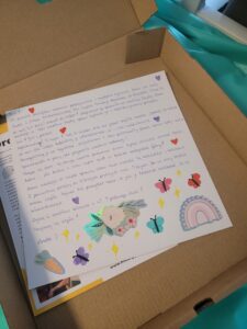 LIST DOŁĄCZONY DO CZAPKI OD SERCA