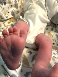 Pierwszy noworodek urodzony w 2026 r. - Michałek