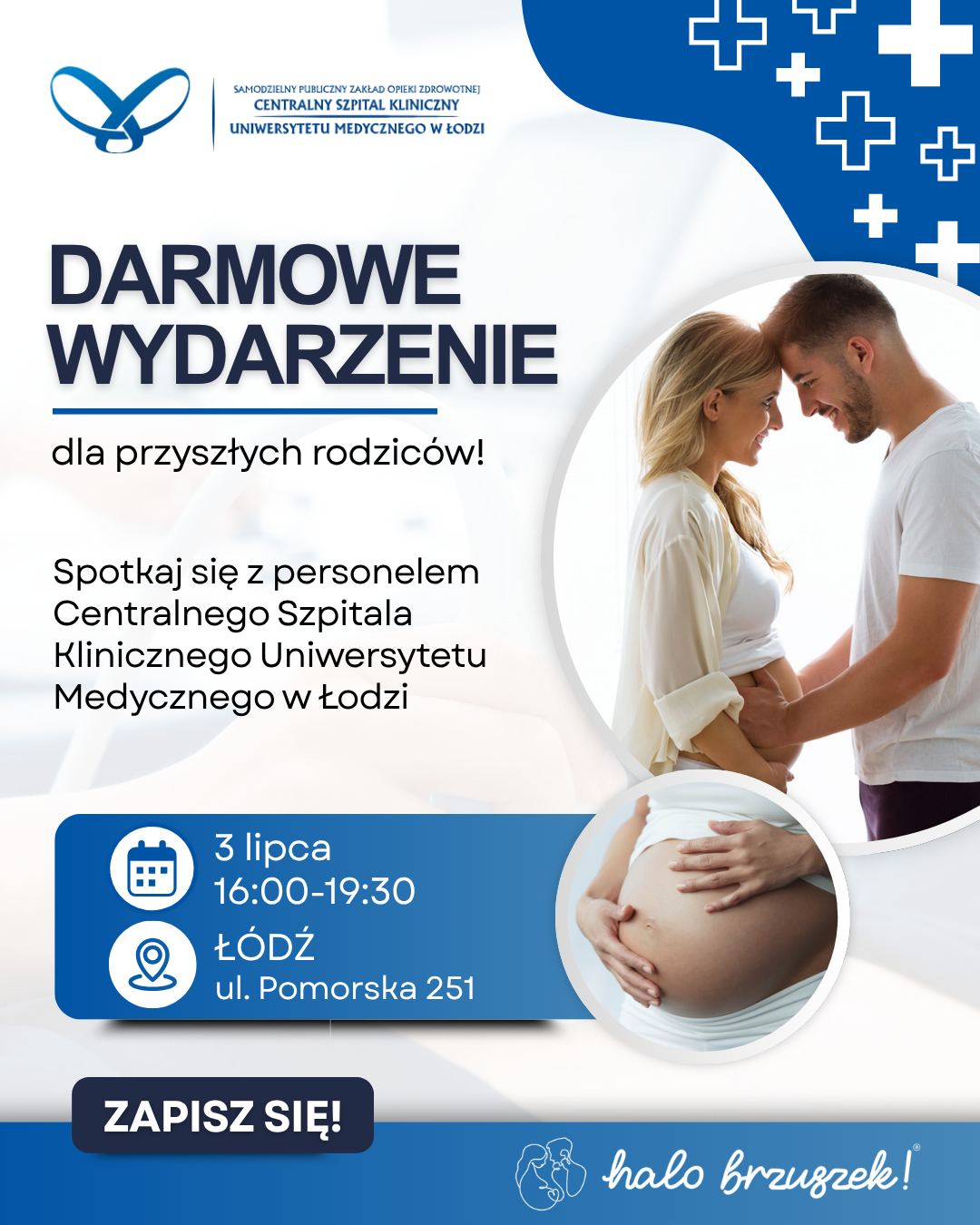 Halo Brzuszek Łódź 03.07 - ogłoszenie