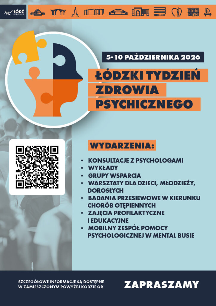 Łódzki Tydzień Zdrowia Psychicznego 5-10 października 2026