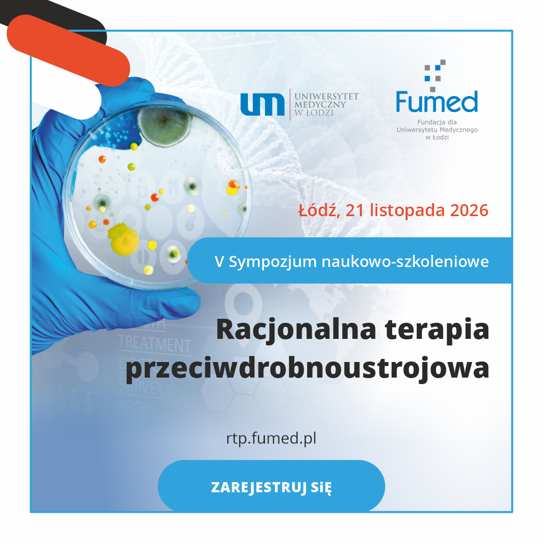 V Sympozjum Naukowo–Szkoleniowe Racjonalna Terapia Przeciwdrobnoustrojowa
